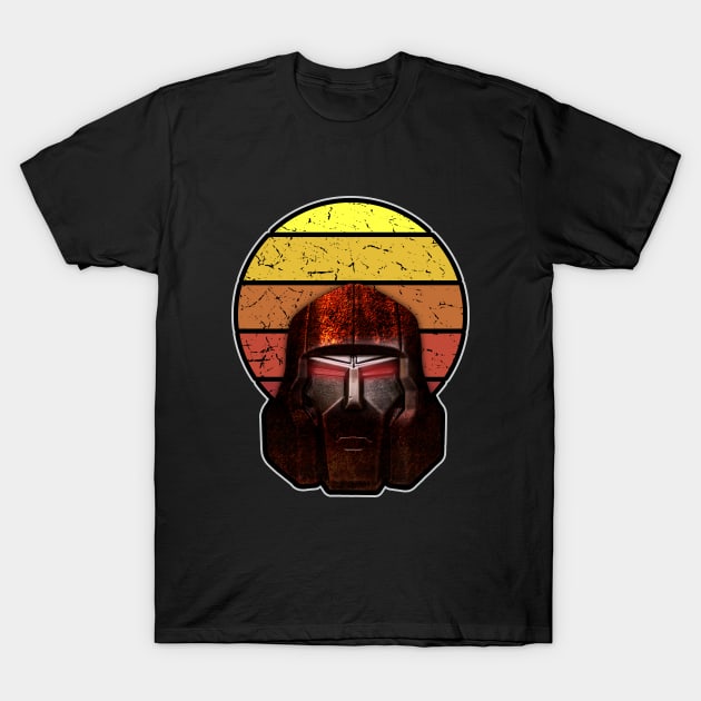 Megatron Vintage Sunset T-Shirt by Design_Lawrence